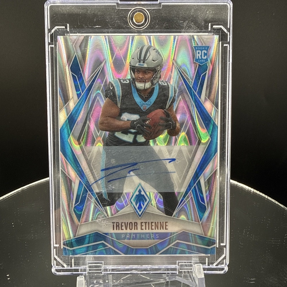 2025 Panini Phoenix‎ Trevor Etienne RC Auto /20 Panthers NM Football